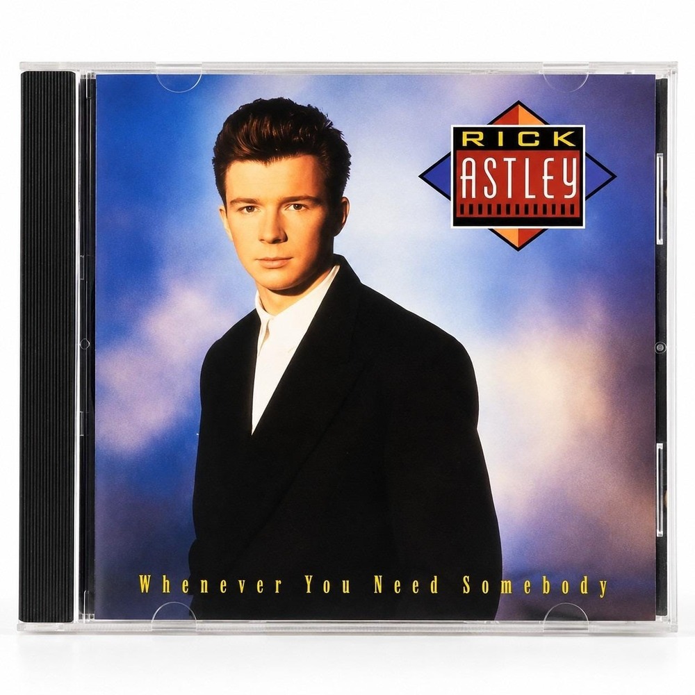 Rick Astley Whenever You Need Somebody CD 1987 RCA 6822-2-R Made in USA Pop